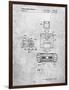 Super Nintendo Console Remote and Cartridge Patent-Cole Borders-Framed Art Print