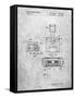 Super Nintendo Console Remote and Cartridge Patent-Cole Borders-Framed Stretched Canvas