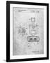 Super Nintendo Console Remote and Cartridge Patent-Cole Borders-Framed Art Print