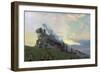 Super Power Steam Engine, 1935-Arkadij Aleksandrovic Rylov-Framed Premium Giclee Print