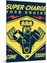 Super Racing-JJ Brando-Mounted Art Print