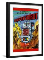 Super Robot-null-Framed Art Print