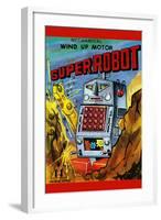 Super Robot-null-Framed Art Print