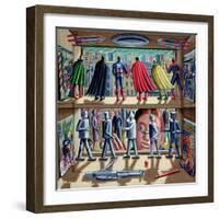 Super Robotic-PJ Crook-Framed Giclee Print