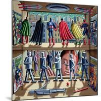 Super Robotic-PJ Crook-Mounted Giclee Print