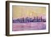 Super San Francisco Skyline with Oakland Bridge-Markus Bleichner-Framed Art Print