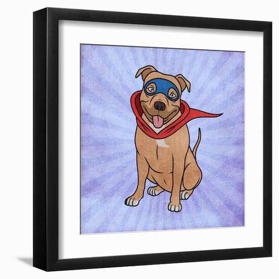 Super Scruff-Marcus Prime-Framed Art Print