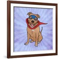 Super Scruff-Marcus Prime-Framed Art Print