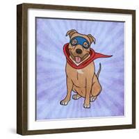 Super Scruff-Marcus Prime-Framed Art Print