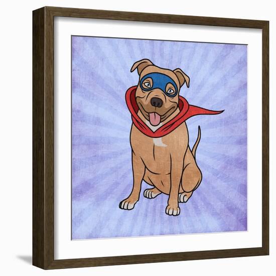 Super Scruff-Marcus Prime-Framed Art Print