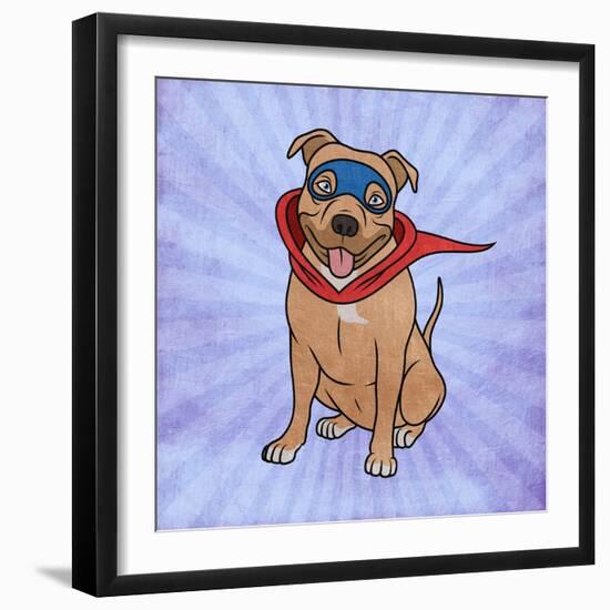 Super Scruff-Marcus Prime-Framed Art Print