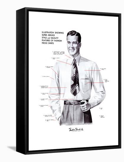 Super Service Style and Quality Features of Fashion Frock Shirts-Fashion Frocks-Framed Stretched Canvas