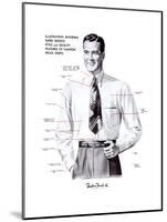 Super Service Style and Quality Features of Fashion Frock Shirts-Fashion Frocks-Mounted Art Print