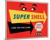 Super Shell Plus Ica-null-Mounted Art Print