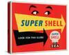 Super Shell Plus Ica-null-Stretched Canvas