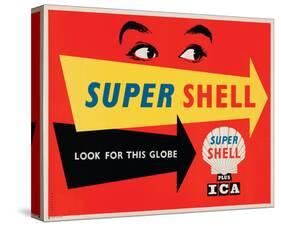 Super Shell Plus Ica-null-Stretched Canvas