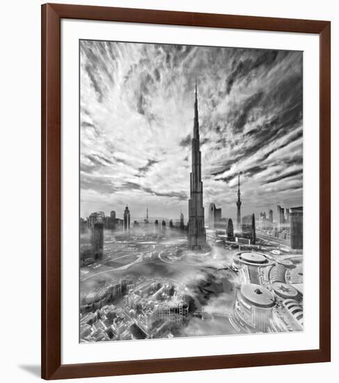 Super Skyline-Koji Tajima-Framed Giclee Print