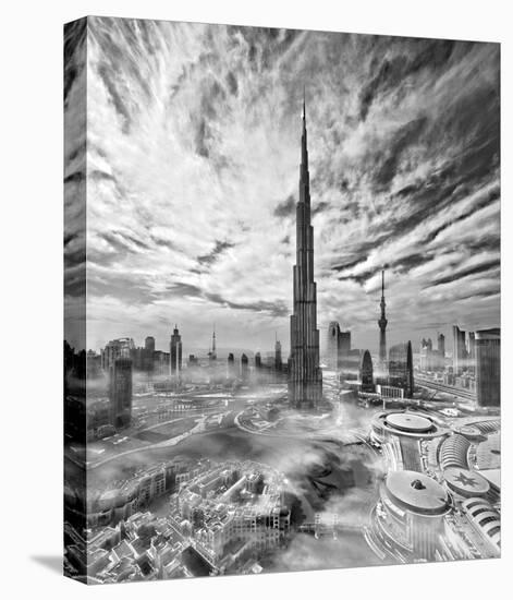 Super Skyline-Koji Tajima-Stretched Canvas