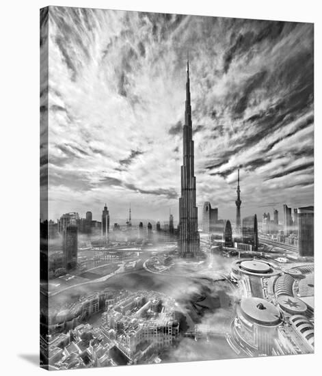 Super Skyline-Koji Tajima-Stretched Canvas