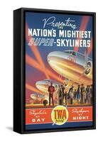 Super Skyliners-Kerne Erickson-Framed Stretched Canvas