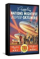 Super Skyliners-Kerne Erickson-Framed Stretched Canvas