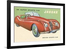 Super Sports Car-null-Framed Art Print