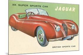 Super Sports Car-null-Mounted Art Print