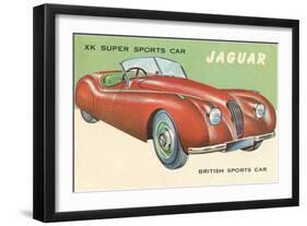 Super Sports Car-null-Framed Art Print