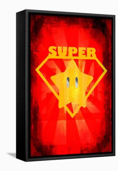Super Star 2-null-Framed Stretched Canvas