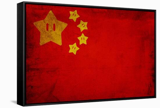 Super Star China-null-Framed Stretched Canvas