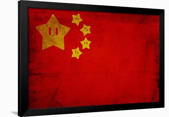 Super Star China-null-Framed Poster