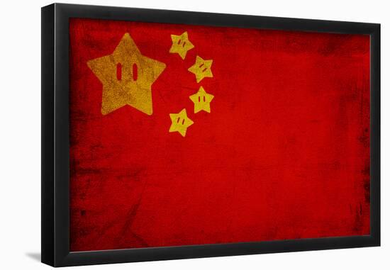 Super Star China-null-Framed Poster