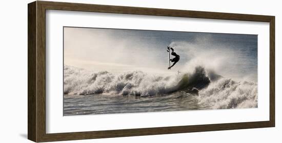 Super Surfer-null-Framed Art Print