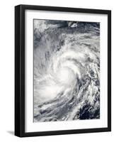 Super Typhoon Haiyan over the Philippines-null-Framed Photographic Print