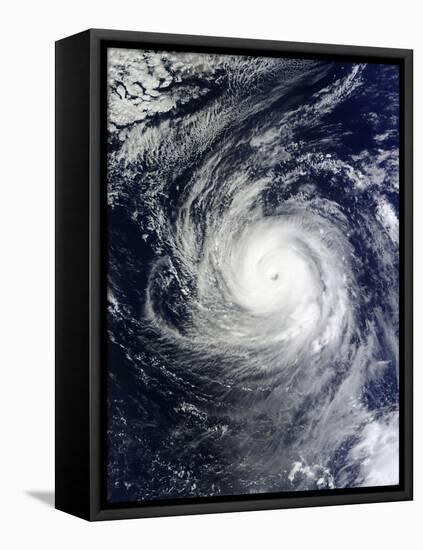 Super Typhoon Lekima in the Pacific Ocean-null-Framed Stretched Canvas