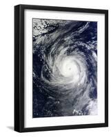 Super Typhoon Lekima in the Pacific Ocean-null-Framed Premium Photographic Print