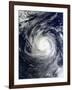 Super Typhoon Lekima in the Pacific Ocean-null-Framed Photographic Print