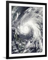 Super Typhoon Megi-Stocktrek Images-Framed Photographic Print