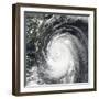 Super Typhoon Neoguri Churning Toward Okinawa and Southern Japan-null-Framed Photographic Print