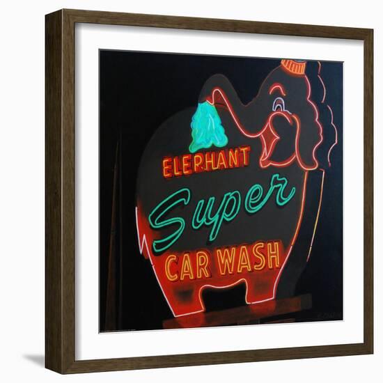 SUPER WASH-HEIDI MARTIN-Framed Art Print