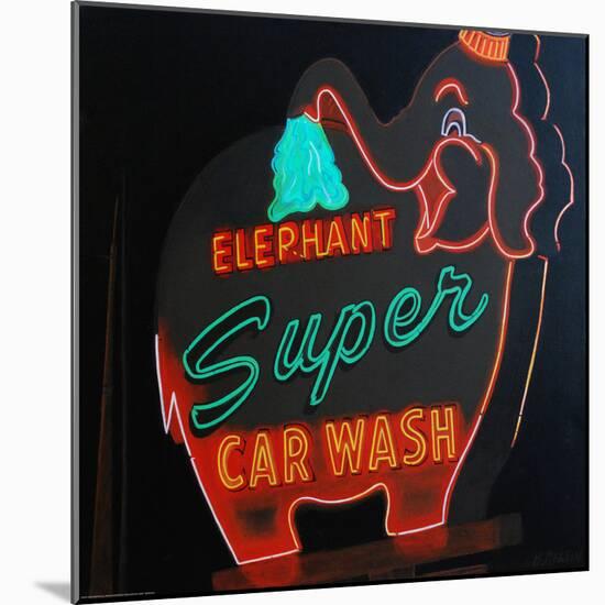 SUPER WASH-HEIDI MARTIN-Mounted Art Print