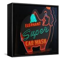 SUPER WASH-HEIDI MARTIN-Framed Stretched Canvas