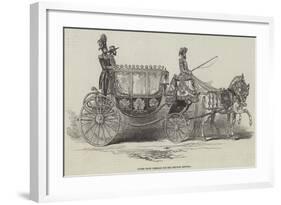 Superb State Carriage for the Peruvian Republic-null-Framed Giclee Print