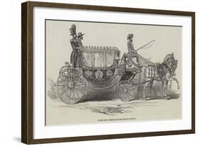 Superb State Carriage for the Peruvian Republic-null-Framed Giclee Print