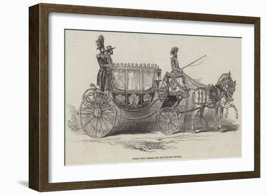 Superb State Carriage for the Peruvian Republic-null-Framed Giclee Print