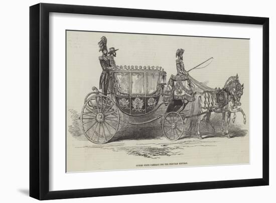 Superb State Carriage for the Peruvian Republic-null-Framed Giclee Print