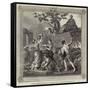 Superb Tapestry Presented by Louis Napoleon to the Army and Navy Club-null-Framed Stretched Canvas
