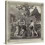 Superb Tapestry Presented by Louis Napoleon to the Army and Navy Club-null-Stretched Canvas