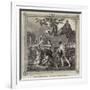 Superb Tapestry Presented by Louis Napoleon to the Army and Navy Club-null-Framed Giclee Print