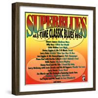 Superblues All-Time Classic Blues-null-Framed Art Print